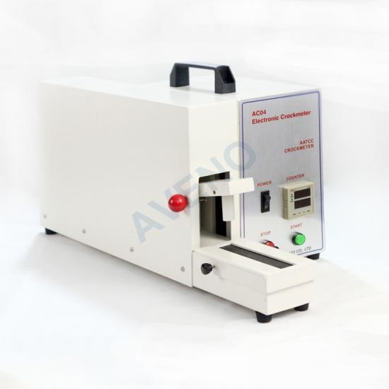 AATCC Electrónica Crockmeter(Solidez de Roce Tester) AC04 